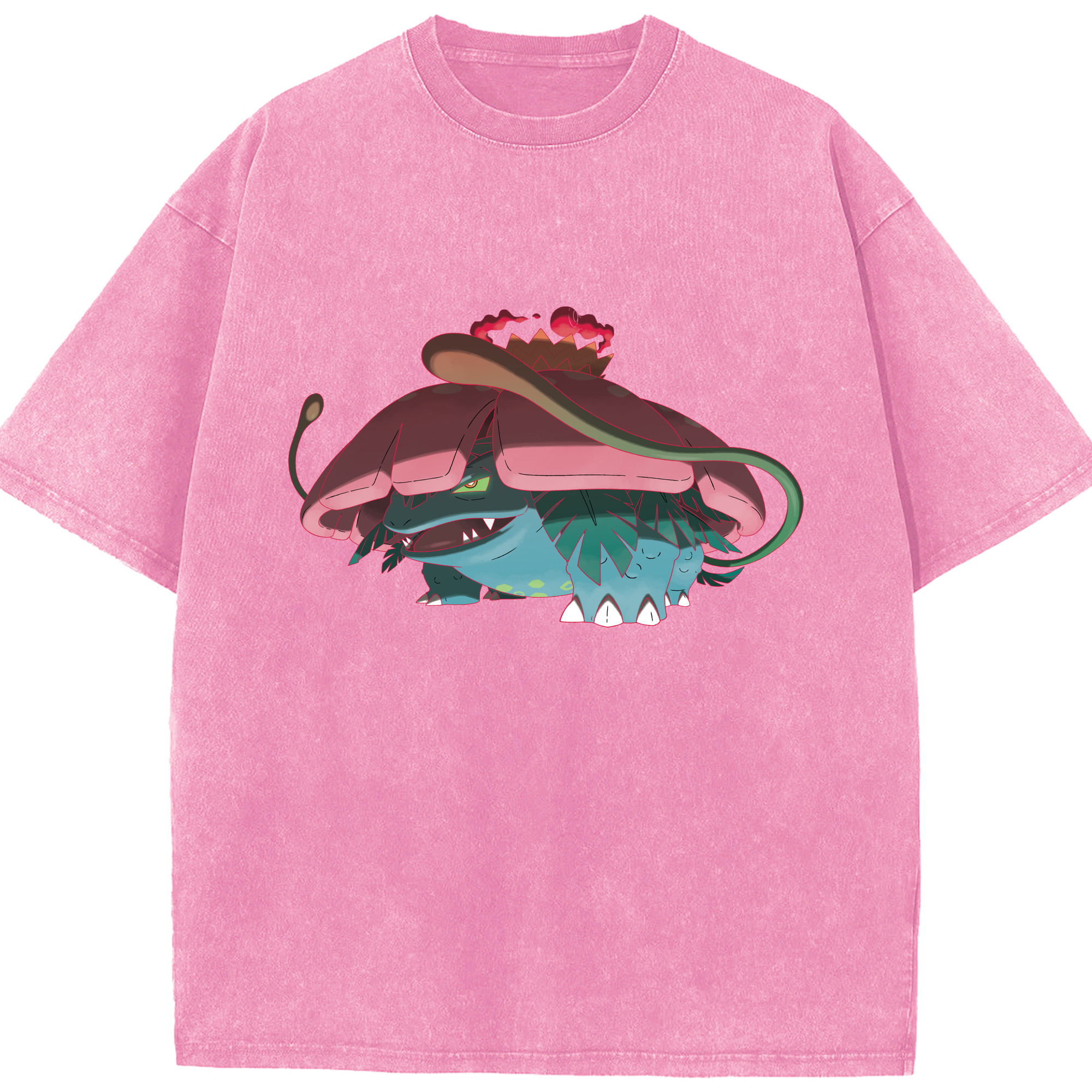 （画像用） ポケットモンスター Pokémon 綿100% ヴィンテージ風 半袖Tシャツ（フロントプリント）